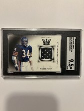 SAGE 2018 Sportkings Walter Payton Bears Single Memorabilia #SM-WP SGC 9.5