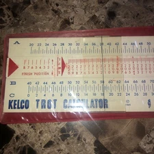 Kelco Trot Calculator 