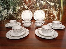 HAVILAND Limoges France TORSE Lutetia, edles Kaffeeservice für 6 Personen