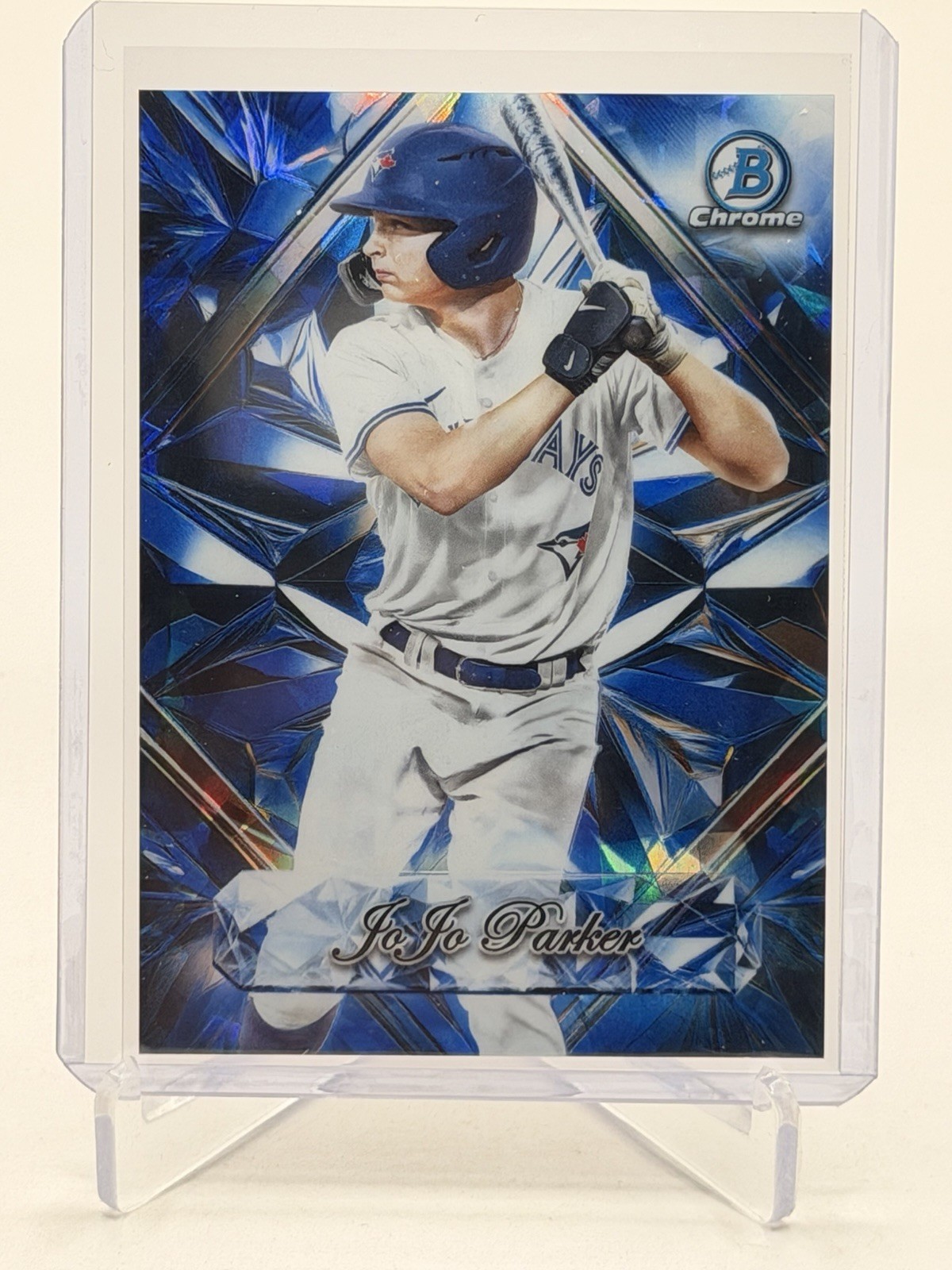 JOJO PARKER 2025 BOWMAN DRAFT CHROME SAPPHIRE SELECTIONS TORONTO BLUE JAYS