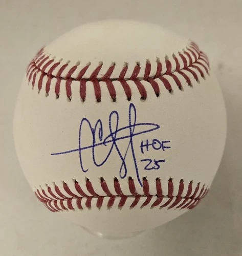 CC Sabathia HOF 25 Signed OML Baseball Fanatics Authentic Auto New York Yankees