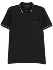 Hugo Boss Men's Paul Pro Short Sleeve Cotton Blend Polo, Black