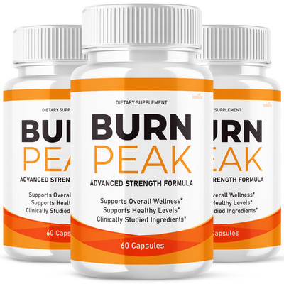 (3 Pack) Burn Peak Capsules Weight Loss Pills Fat Burner Sexy Slim Body (180 ct)