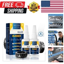 Rubber Glue,100g Super Glue for Rubber, RC Tires, Seals, Gaskets, Shoe Soles,...