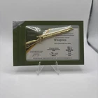 2026 Investment Caster 10.1g .999 Silver Sharps Rifle Handmade Serialized