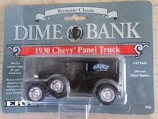 Ertl 7616 Treasure Classic Dime Bank 1930 Chevy Panel Truck