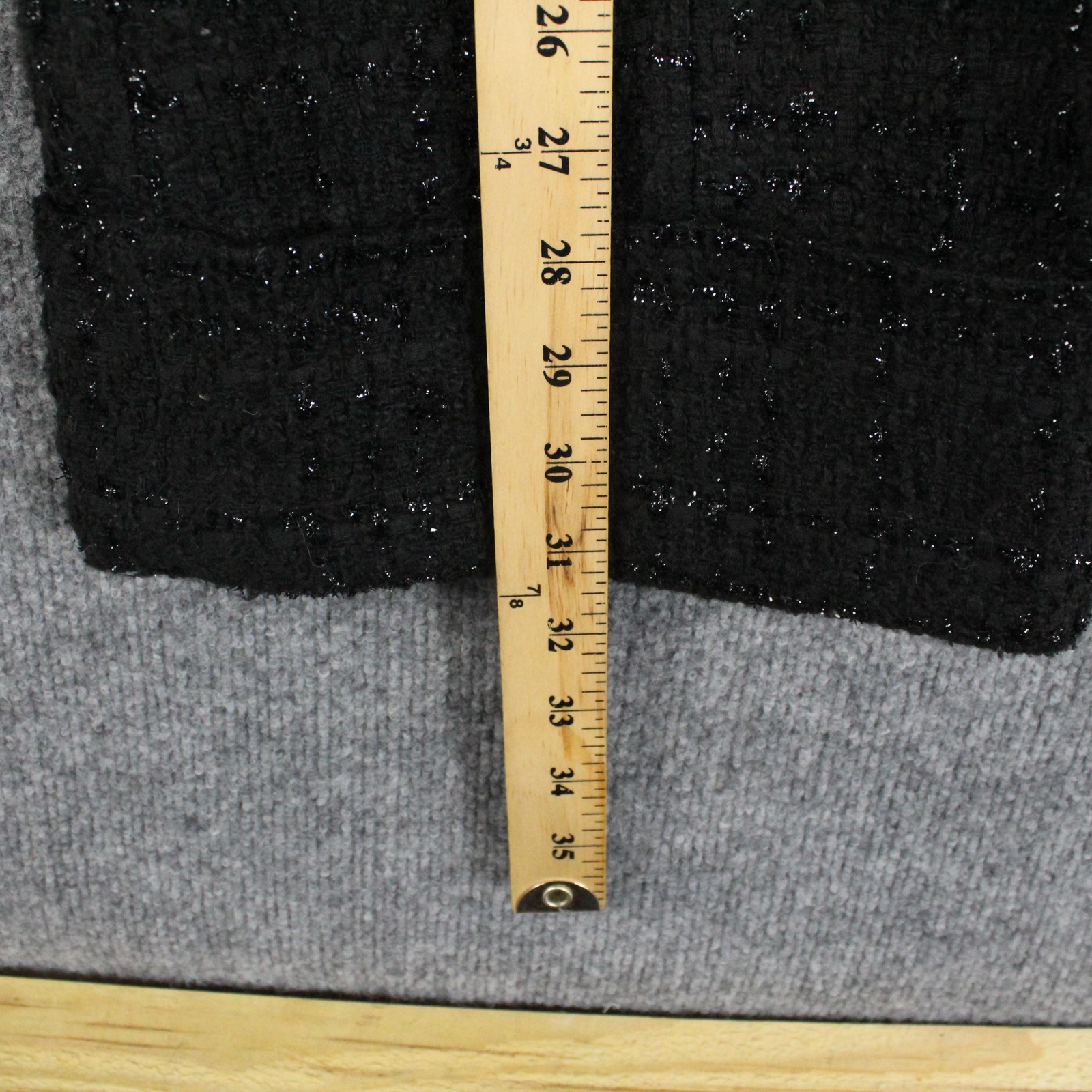 Revolve Assignment Pant Small Devon Tweed Black T… - image 11