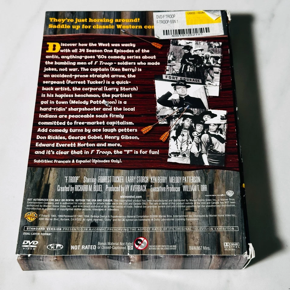 F Troop - DVD - Complete First Season - Image 4 of 4