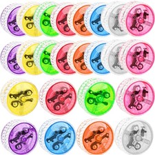 24 Pack Light Up Yo Yo Glow in the Dark Yo Yos for Beginner Level Party Favor...
