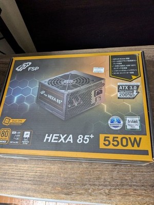 FSP 550W Bronze Netzteil Neu Versiegelt 550 Watt PSU Ungeöffnet