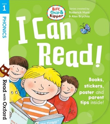 Read With Oxford: Stage 1: Biff, Chip And Kipper: I Can Read Kit, Brand New, ...