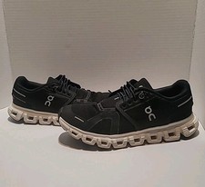On Cloud 5 Women's Running Shoes Black/White Size US 7 Great Condition