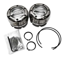 Mile Marker Supreme Locking Hubs 104 Stainless Steel