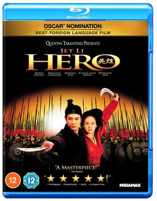 Hero (Blu-ray) Liu Zhong Yuan Zheng Tia Yong Yan Qin Donnie Yen (UK IMPORT)
