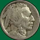 1916-S Buffalo Nickel Very Fine VF Coin #38159