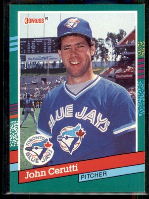 1991 Donruss John Cerutti #467 Toronto Blue Jays
