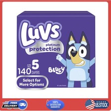 Luvs Platinum Protection Baby Diapers Size 5 140 Count
