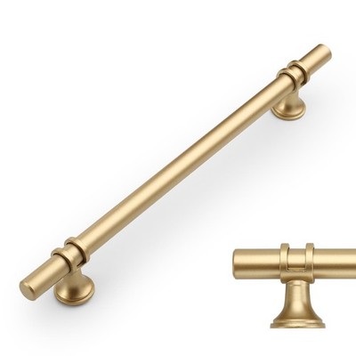 Amerdeco 10er-Pack Gold Schrankgriffe 7,5 Zoll (192 mm) Lochmitte