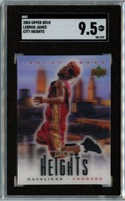 2003 Upper Deck Lebron James City Heights Card Prices | Basketball