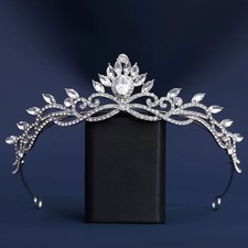 Swarovski zirconia Bride Wedding Crown tiara
