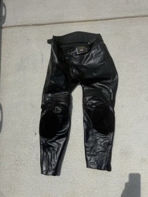 Vanson Vintage Leather Pants Size 38