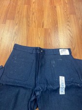 Vintage New Navy Seafarer Bell Bottoms. 38x36, new Genuine USN dungaree