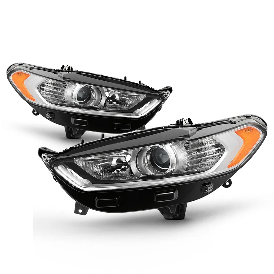 Faros proyectores izquierda+derecha para Ford Fusion 2013-2016 13 14 15 Foto 2 de 4