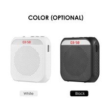 Sound Amplifier Portable Rechargeable Mini Voice Amplifier LED Display With MIC