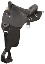 Tough 1 KING SERIES TREKKER NEUTRON ENDURANCE SADDLE WITHOUT HORN KS8520 Black!