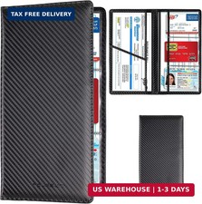 TOURSUIT Car Registration and Insurance Card Holder, Vehicle License Document Gl