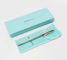 Elegante bolígrafo vintage de plata de ley de Elsa Peretti Tiffany and Co.