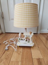 Vintage 1980 Nursery Originals Old Woman That Lived In A Shoe Lamp and Nightlite