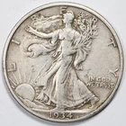 1934-S Walking Liberty Silver Half Dollar Extremely Fine (XF)