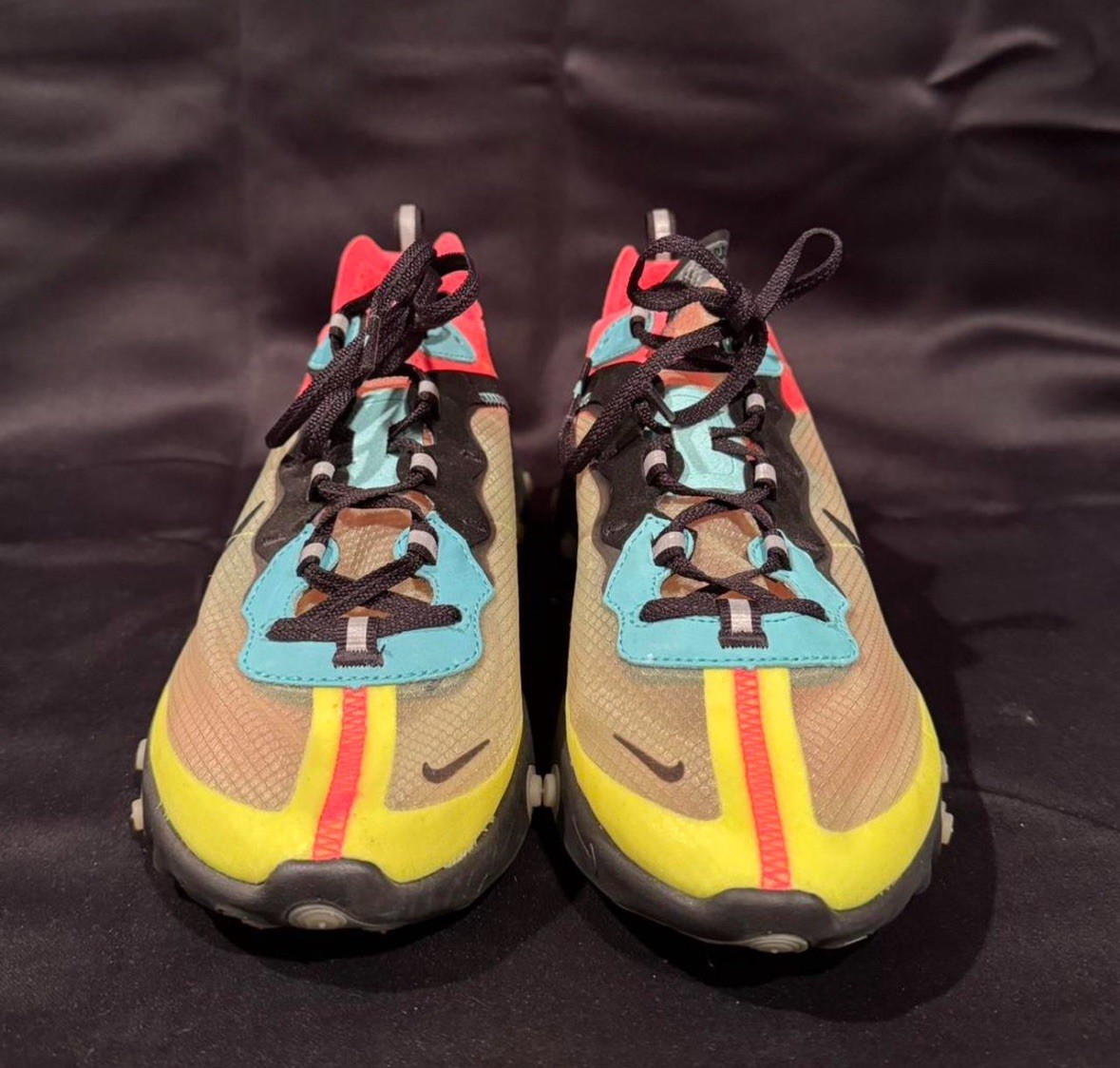 Nike React Element 87 Hyper Fusion Volt Green Rac… - image 3