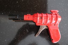 Vintage All Metal Red Wyandotte Mi Space Blaster Cork Pop Pistol Ray Gun - RARE