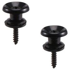 2Pcs Mushroom Head Guitar Strap Buttons Strap for Electric Acoustic Guitar 8697