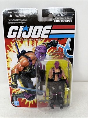 GI Joe A Real American Hero Ninja Commando Banzai Action Figure 2018 Hasbro New