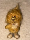 Vintage Fuzzy Flocked Animal w/ Fuzzy Hair - Flocked  Mice - Lot of 3 — photo 2