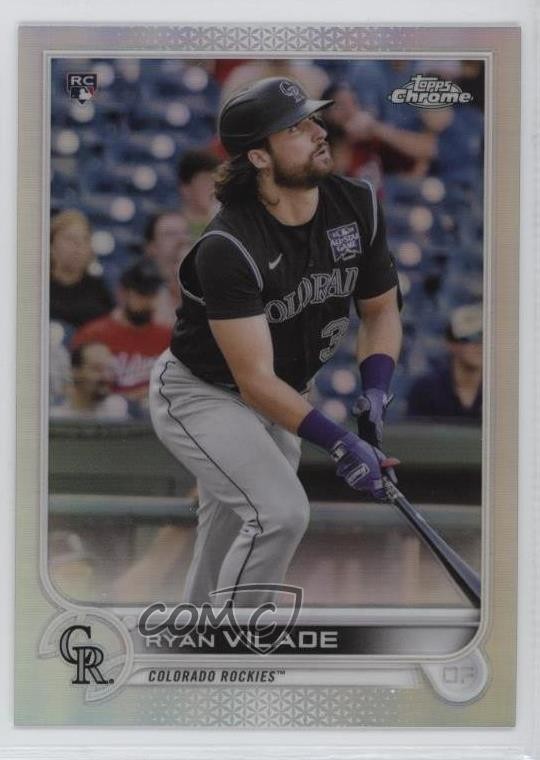 2022 Topps Chrome Refractor Ryan Vilade #85 y0i