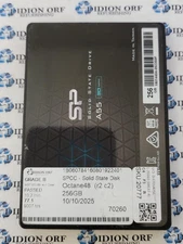 SILICON POWER A55 256GB 2.5" SATA SSD, Grade B, SKU 20777