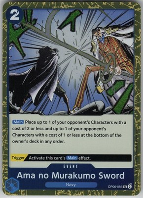Ama no Murakumo Sword (Pirate Foil) OP06-056 UC Premium Booster -The Best- Vol.