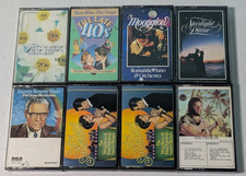 Cassette Tapes Various Artists Vintage Lot of 8 Cassettes