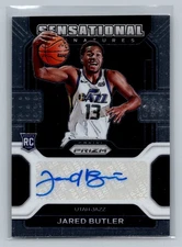 2021-22 Panini Prizm Jared Butler Sensational Signatures Auto Rookie #SS-JBU