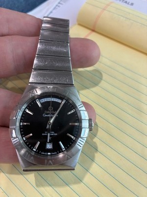 Omega Constellation SS 38 mm Day Date Automatic Watch