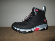 Women's The Original MUCK Apex Black  Lace-Up  Waterproof Ankle Boots ~ 9 *NWOB