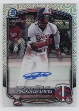 2025 Bowman Chrome Prospect Mega Box Daiber De Los Santos #BMA-DD Auto 13dp