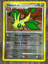 Vibrava 53/111 Uncommon Rising Rivals Pokemon Reverse Holo MP