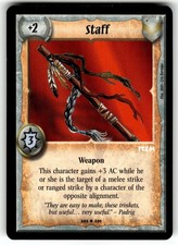 2001 Warlord: Saga of the Storm Base Set Card 262/295 UC Staff