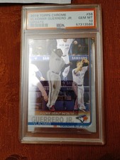 2019 Topps Chrome Update Series - Rookie Debut Vladimir Guerrero Jr. #58 (RC)