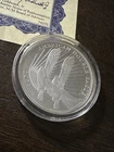 2021 American Double Eagle $2 Dollar .999 Silver Coin Cooks Island Liberty Bell